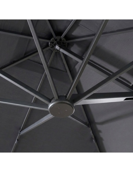 Cygnus: Parasol z Bocznym Ramieniem Cantilever Push-Open