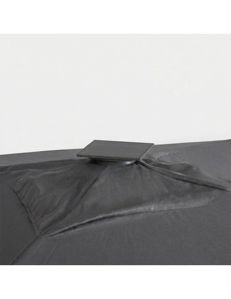 Hydrus: Profesjonalny Parasol z Centralnym Słupkiem 5×5 m i Ø6 m