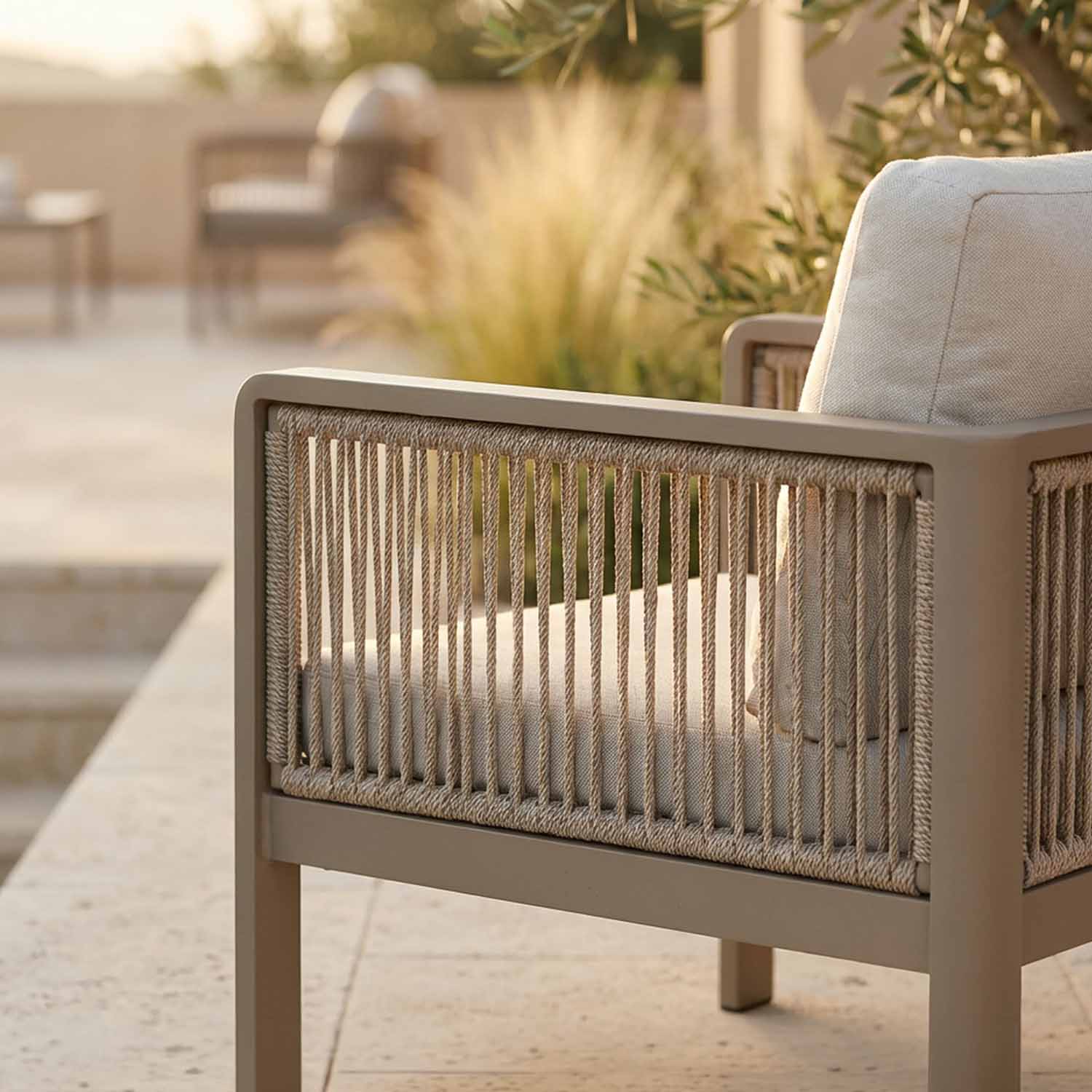 Pleciona ręcznie lina olefinowa