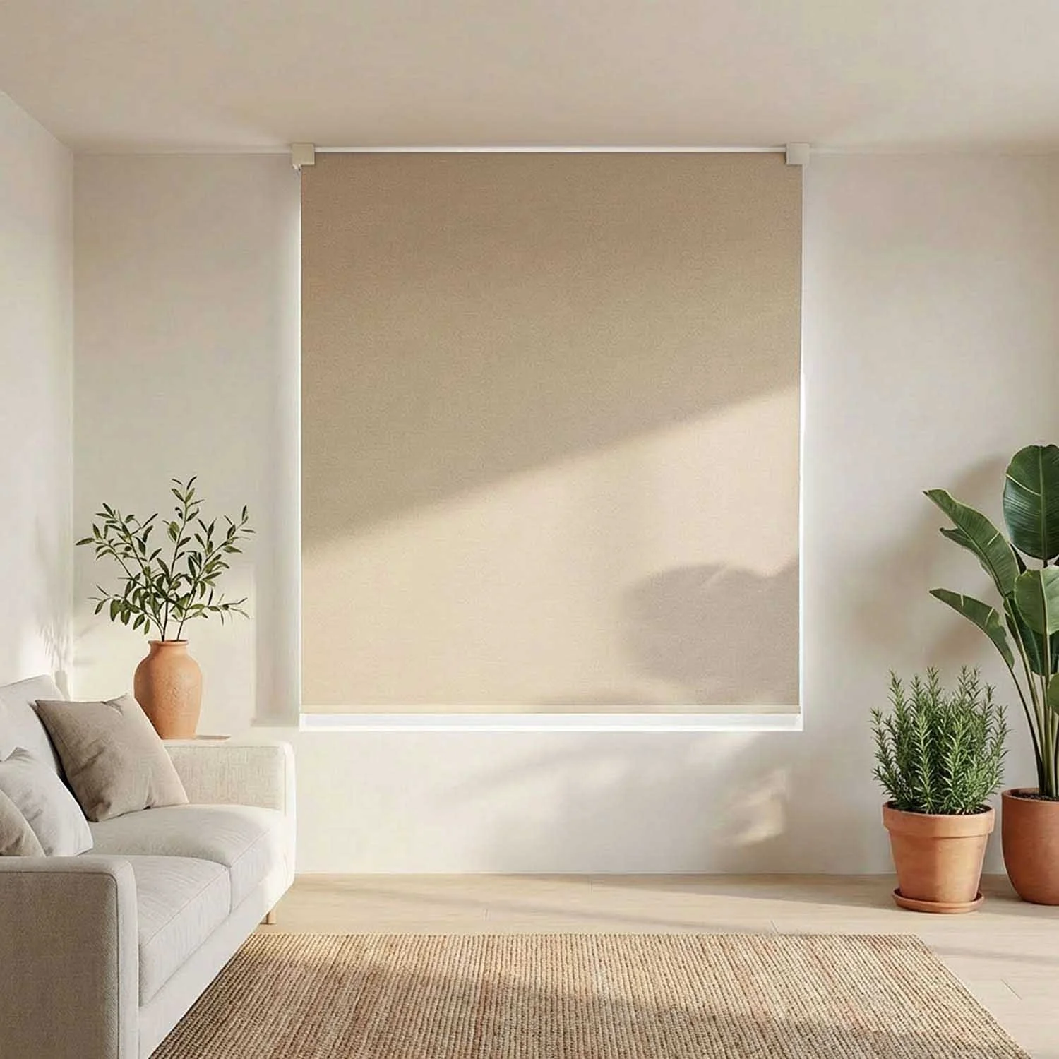 Canvas Blackout Desert Beige – listwa Soft Ivory