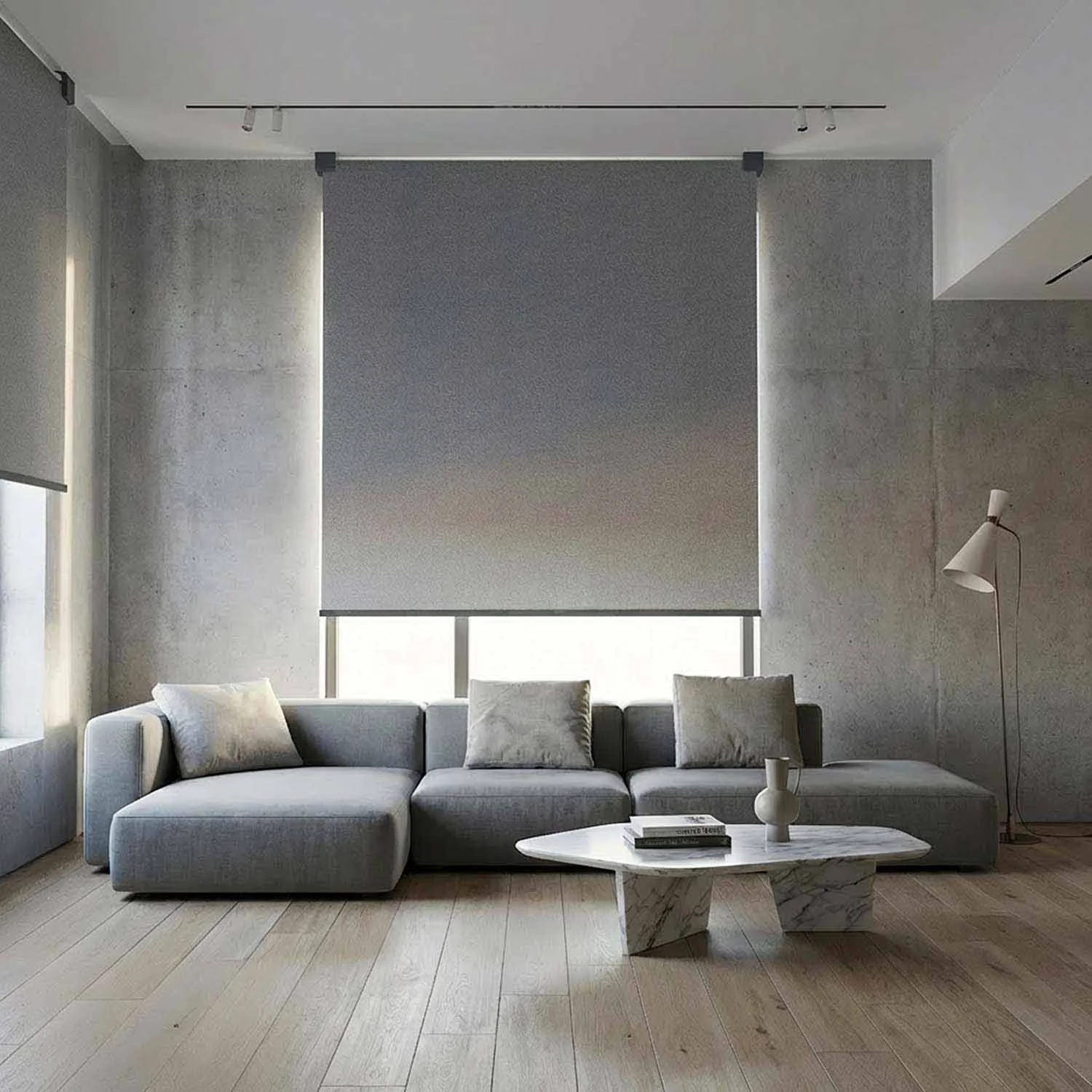 Blend Blackout Granite Grey – listwa Espresso Brown