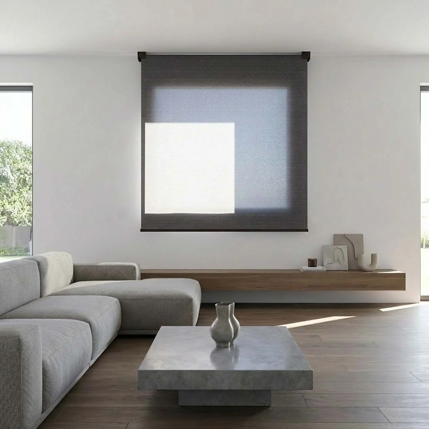 Earth Collection Granite Grey – listwa Espresso Brown