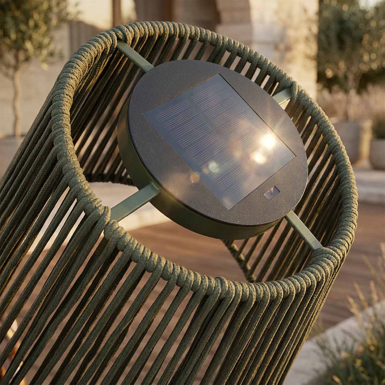 Pannello solare integrato