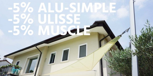 Alu-Simple, Ulisse i Muscle przecenione o 5%!